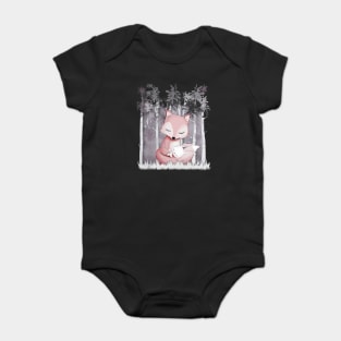 Birch Tree Forest 3 Baby Bodysuit